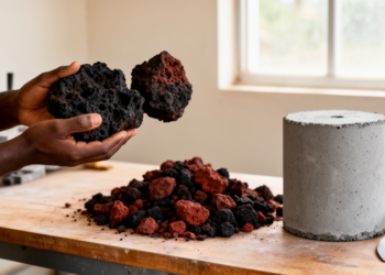 Uganda's Volcanic Scoria Shows Promise as Lightweight Concrete Aggregate