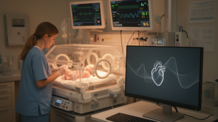 AI model predicts heart defect severity in premature infants from routine NICU data