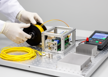 Simple, Repairable Yb-Doped Fiber Amplifier Delivers Over 10 Watts for Harsh Radiation Environments