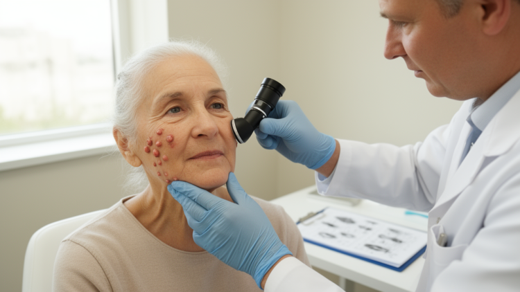 Chemotherapy drug capecitabine linked to sudden facial skin growths in case report