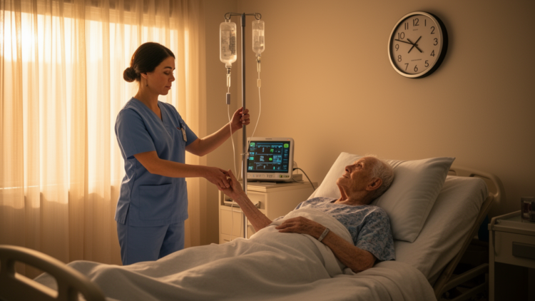 Eight Minutes to Relief: Rapid IV Opioid Titration Shows Striking Results in Palliative Care Crises