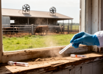 Living Near Livestock Farms Linked to Drug-Resistant Genes in Household Dust