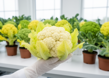 Gene Behind Yellow-Green Leaves in Cauliflower Identified and Confirmed by CRISPR