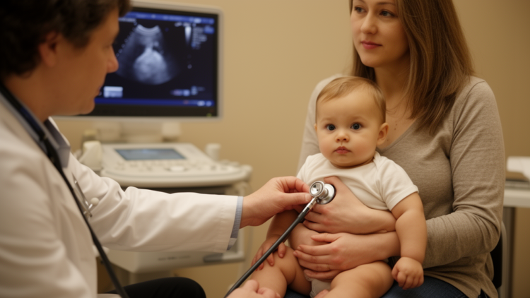 Infants with fetal growth restriction show lasting subtle heart muscle dysfunction at one year