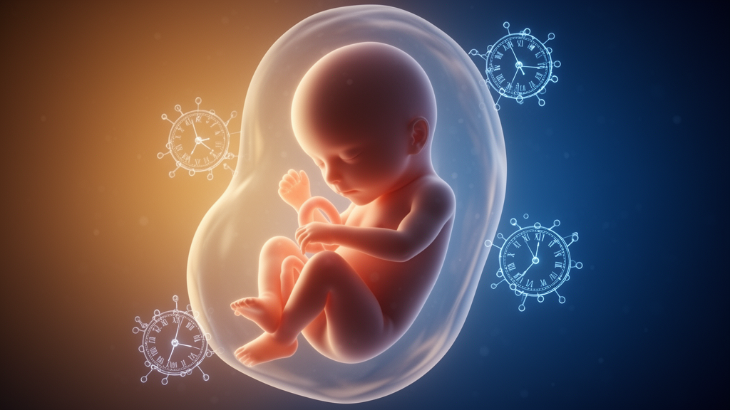 Babies' sleep habits may begin forming in the womb