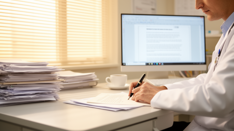 AI Drafts Doctor Reply Letters From Hospital Records, but Experts Still Rate Human Writing Higher