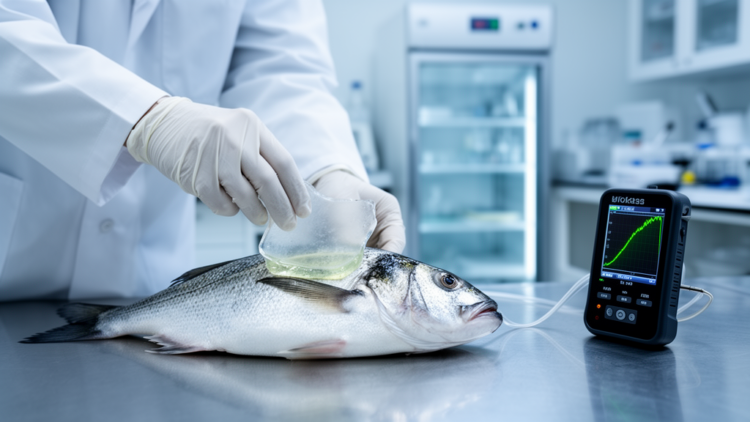 Antifouling Hydrogel Biosensor Tracks Umami Signals in Fish During Storage