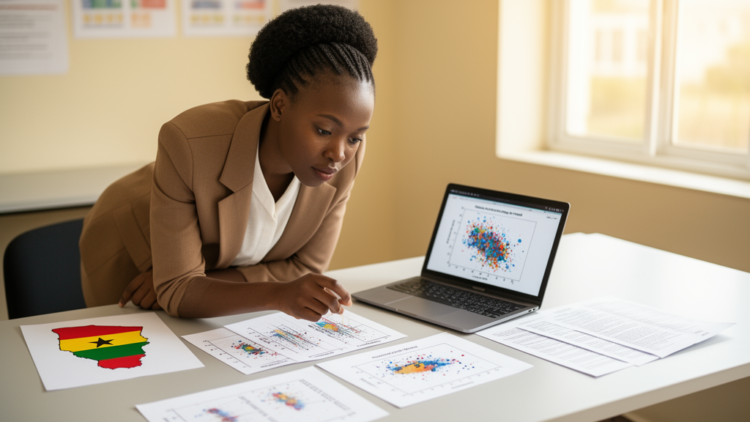 Near-Zero Clustering Raises Doubts Over Bayesian Model in Ghana Stroke Study