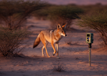 Camera Traps Photograph Golden Jackals in Riyadh Province for the First Time