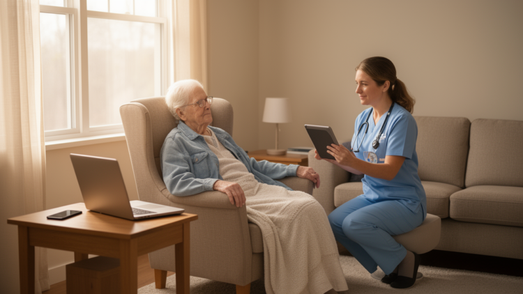 Digital Health Tools Show Mixed Benefits in Home-Based Palliative Care Review
