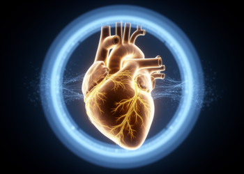 PET Scans Guide Computer-Generated Coronary Networks for Heart Blood Flow Simulation