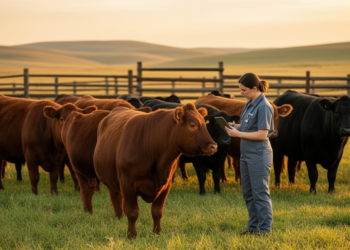 Research report: Heritability of behavioral traits and their genetic correlations with carcass traits in beef cattle