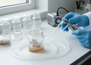 Reusable Silicone Tubing Offers a Standardized Way to Track Fungal Volatile Emissions