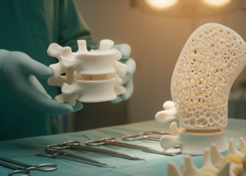 3D-Printed Vertebrae Replicate Weak Bone Mechanics for Surgical Practice