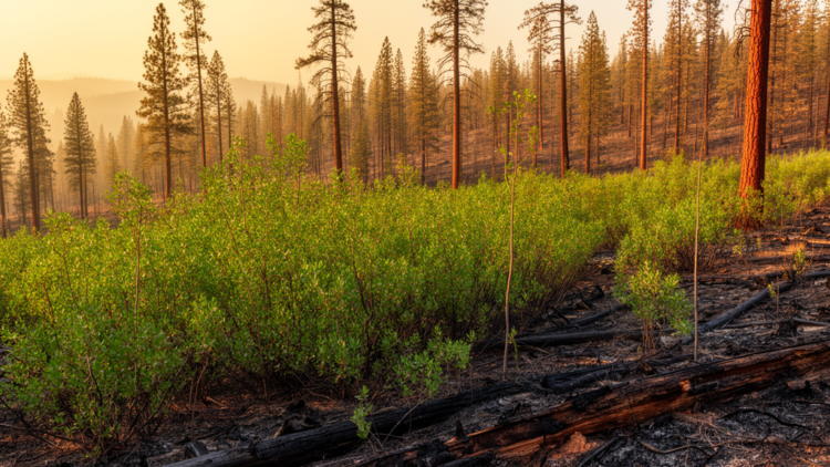 One Fire Was Not Enough: Shrubs Keep Suppression-Era Forests Locked In