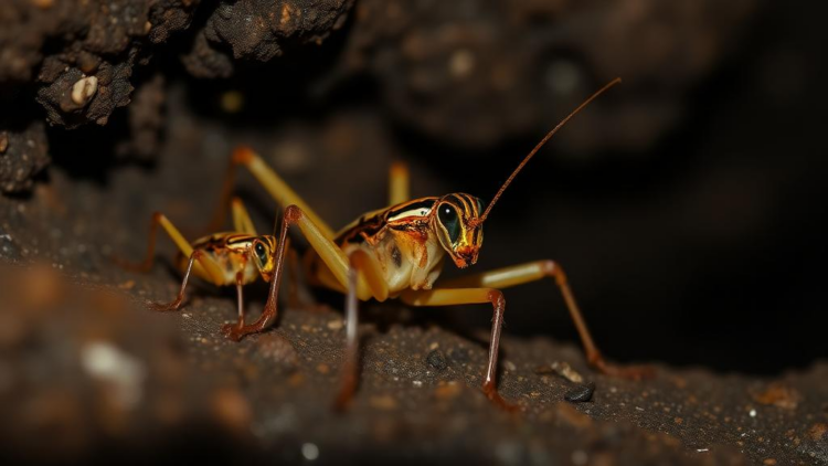Three new cave cricket species discovered in the rainforests of Borneo