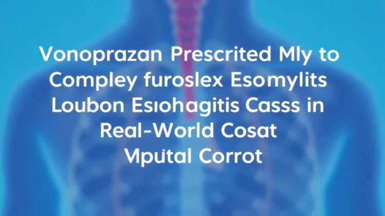 Vonoprazan Prescribed Mostly to Complex Erosive Esophagitis Cases in Real-World Cohort