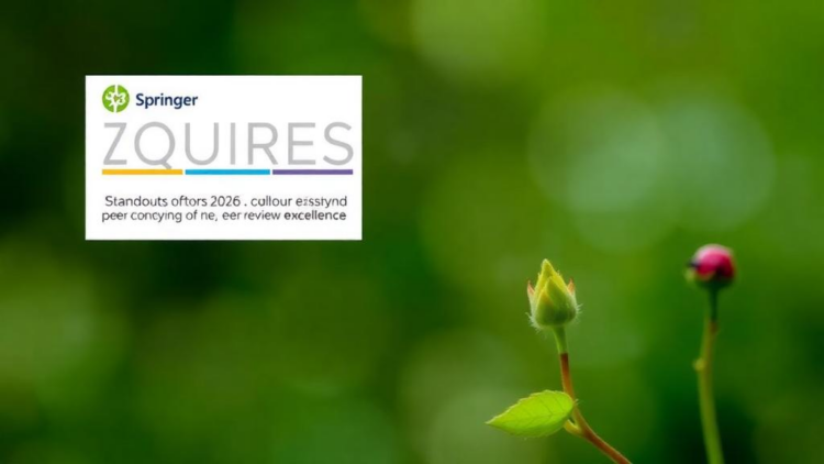 Springer Nature Honours Standout Editors of 2026 for Peer Review Excellence