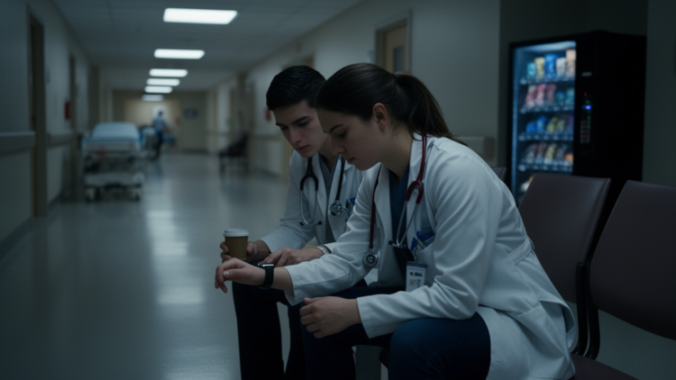 Medical students' cardiovascular health declined during training, but half the cohort was lost