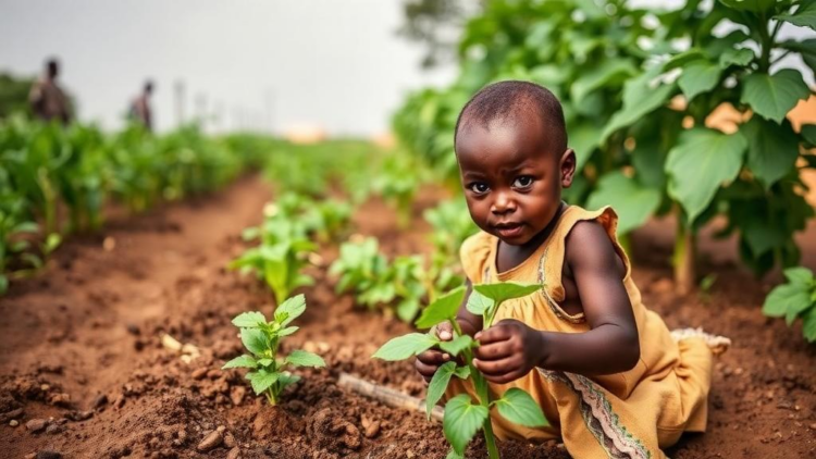 Home gardens offer hope for child nutrition in rural Burkina Faso