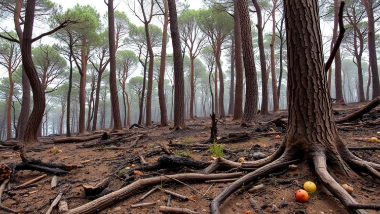 Recurrent fires reshape soil fungal lineages in fire-adapted Mediterranean pine forests