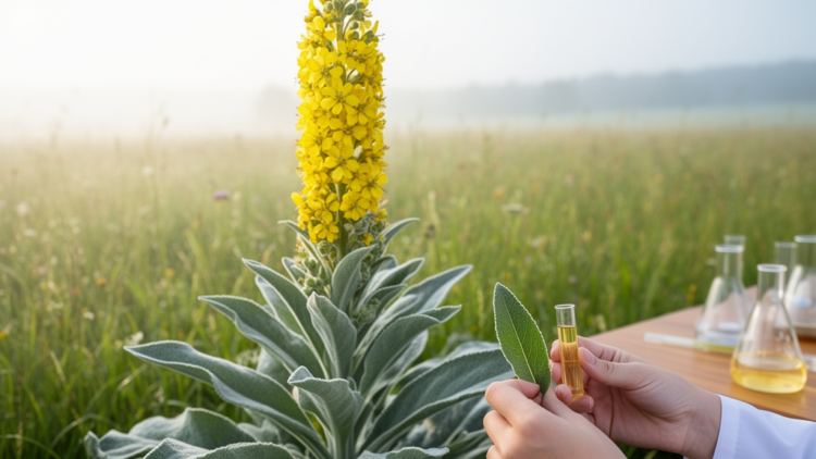 Medicinal Mullein Plant Shows Promise in Systematic Review, But Human Trials Remain Absent
