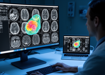 Lightweight AI Network Segments Glioma Tumors and Edema on MRI Scans