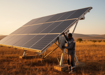 Low-Cost Dual-Axis Solar Tracker Boosts Energy Yield 45 Percent in Ethiopian Field Tests