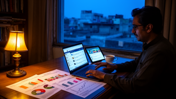 Twitter data reveal political realignment among Pakistani parties from 2018 to 2022