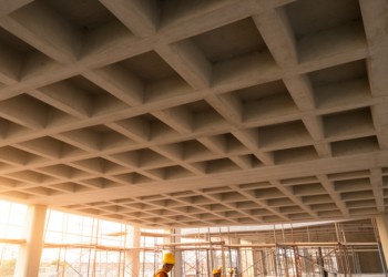 Waffle Slabs Cut Embodied Carbon Nearly Half in Five-Storey Building Comparison