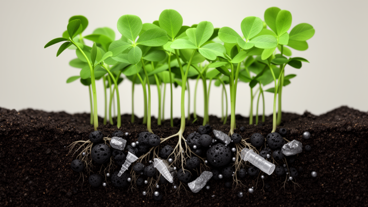 Nano-Modified Biochar Eases Lead and Microplastic Stress in Alfalfa