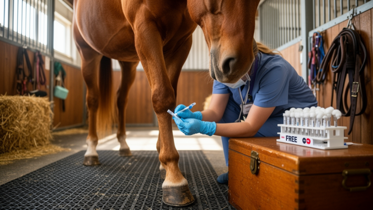 Equine Parapoxvirus DNA Found Throughout Stables During Finnish Pastern Dermatitis Outbreak