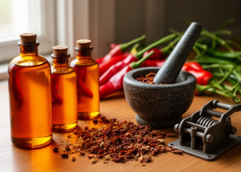 Pepper Seed Waste Yields Pungent, Antioxidant-Rich Cold-Pressed Oils
