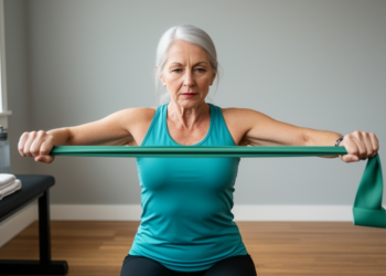 Three Weekly Elastic Band Sessions Boost Strength and HDL More Than Two in Older Women