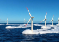 Rocking Turbines Stir Their Own Wakes, Boosting Floating Wind Farm Power