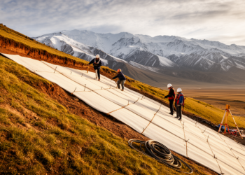 Glutinous Rice-Based Material Helps Stabilize Landslides on the Qinghai-Tibet Plateau