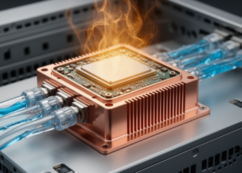 Liquid Cooling Keeps 51.2 Tbit/s Co-Packaged Optics Within Safe Temperatures