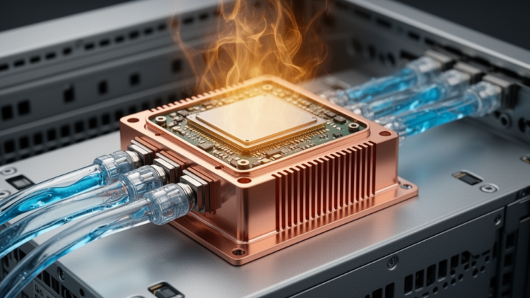 Liquid Cooling Keeps 51.2 Tbit/s Co-Packaged Optics Within Safe Temperatures