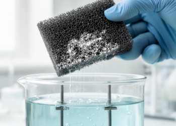 Trace Platinum Turns Cheap Sponge Into Durable Seawater Splitting Electrode