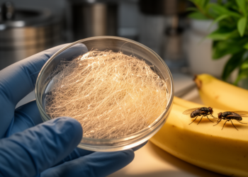 Electrospun Yeast Nanofibers Could Offer Eco-Friendly Fruit Fly Control