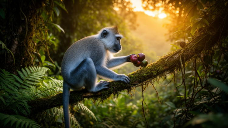 Blue Monkeys Shift Feeding and Movement Between Forest Zones in Ethiopia