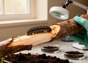 Native Nematode Strains Show Promise Against Willow-Boring Leopard Moth Larvae