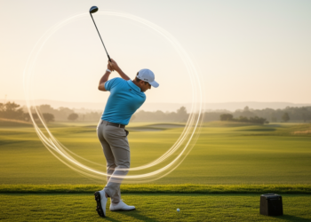Golf swing curvature reveals skill level, study of 127 driver swings finds