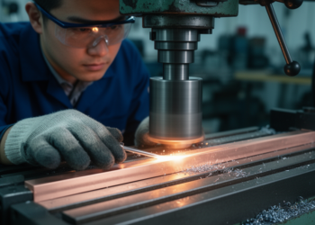 Welding copper on a milling machine: study maps friction stir welding parameters