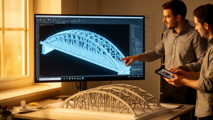 Virtual Trial Assembly Speeds Alignment Checks for Prefabricated Arch Bridges