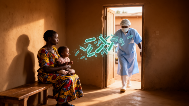 Carbapenem-resistant bacteria spread from Benin hospitals into household contacts