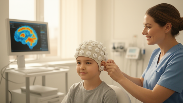 On-scalp MEG maps language before epilepsy surgery in an 8-year-old