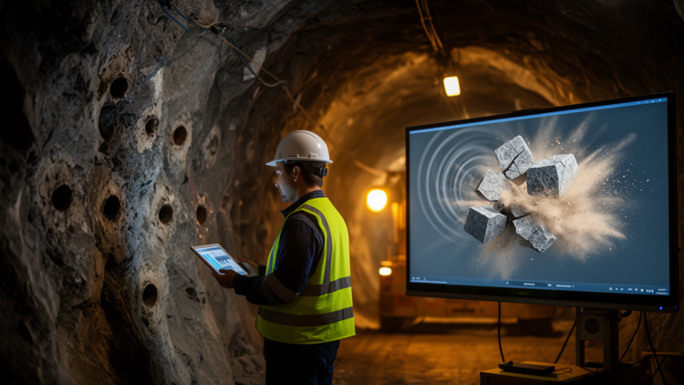 BIM Meets Discrete Element Simulation to Automate Tunnel Blasting Vibration Analysis