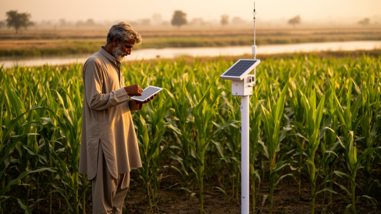 Real-time sensors sharpen climate forecasts for Pakistan's maize fields