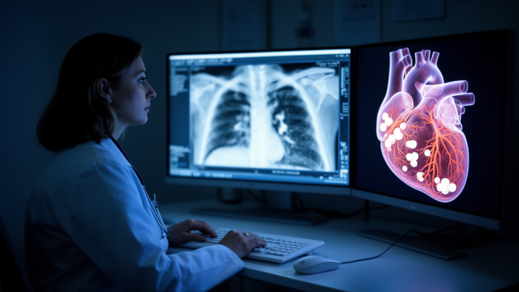 Coronary calcium on lung scans may flag heart risk in pulmonary embolism patients